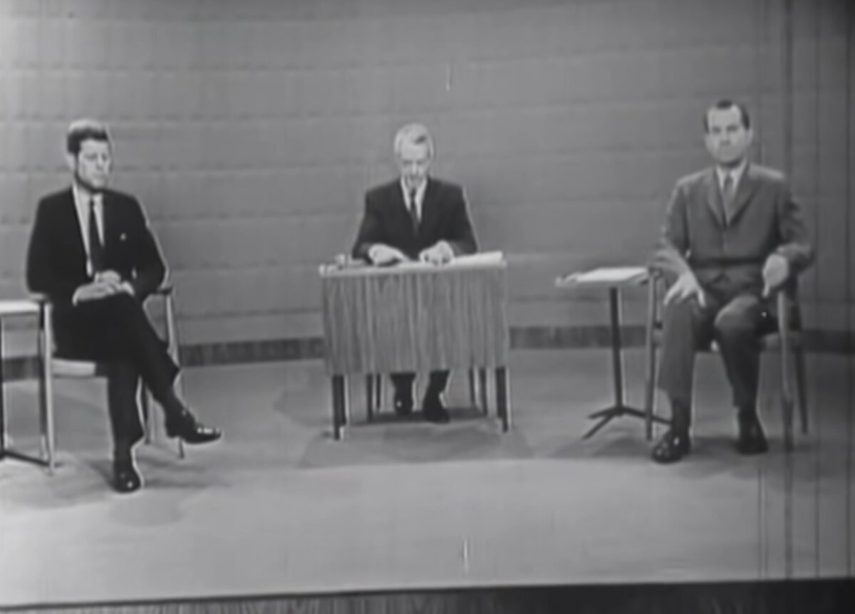 Прямая трансляция дебатов Кеннеди-Никсон