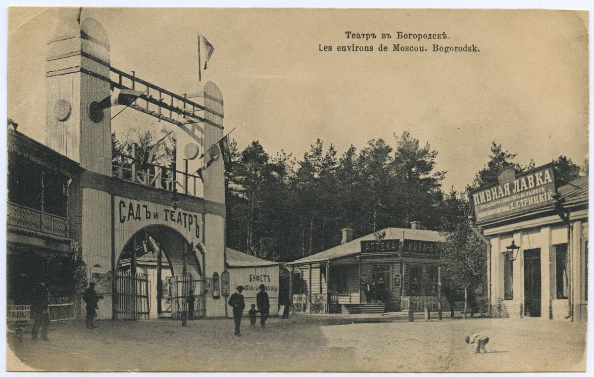 Богородское на фототипиях «Шерер, Набгольц и К» 1904 года | Память  места_Москва | Дзен