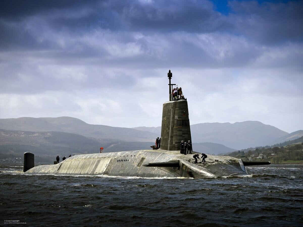    Подводная лодка Vigilant ВМС Великобритании с ракетами Trident II D5 на борту© Flickr / Defence Images