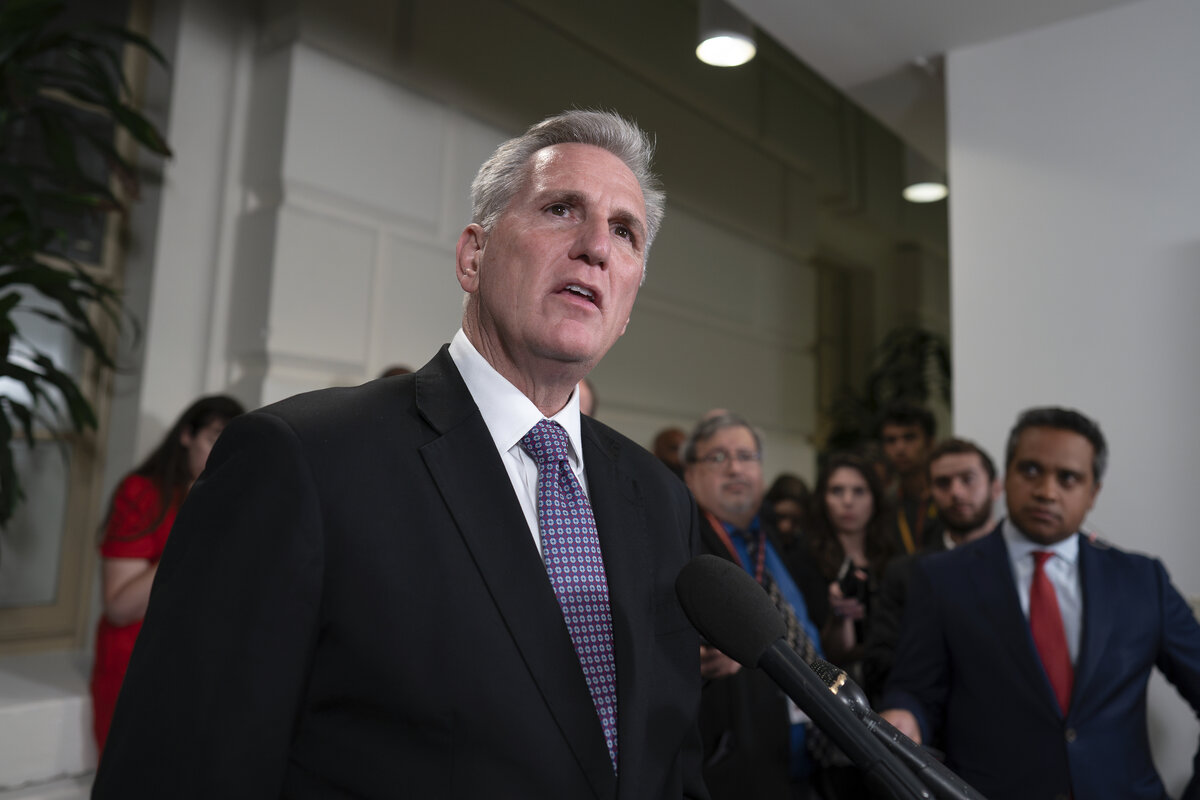     Спикер палаты представителей конгресса США Кевин Маккарти / AP / J. Scott Applewhite