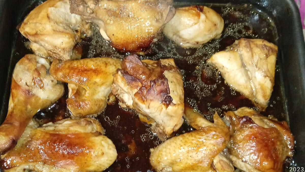 Курица в духовке