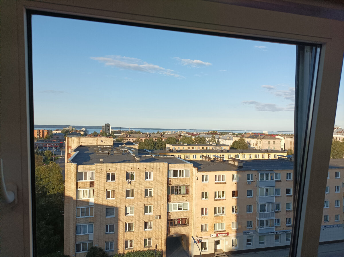 Просто вид на Онежское озеро