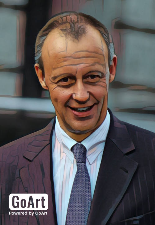 Лидера партии CDU Фридрих Мерц