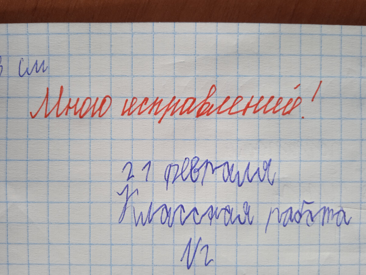 Детские ошибки и исправления в тетрадях: хорошо или плохо?! | Капуча - про  образование | Дзен