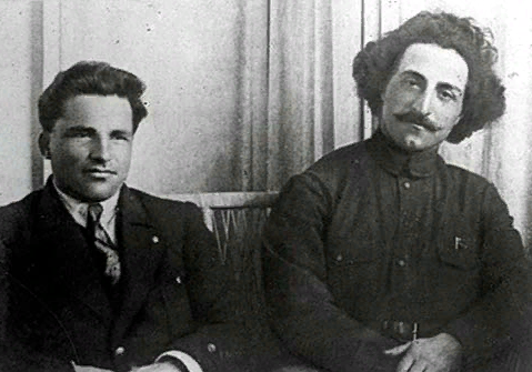 С.М. Киров и Серго Орджоникидзе
