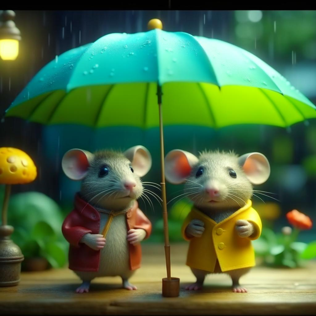 - Я поставил зонтик, а ты иди за телевизором и принеси его сюда. - Зачем? - Так ведь Мышь Мышовна сказала, что если пойдет дождь, мы будет смотреть мультики. - Но она же говорила про группу! - А разве там внутри может пойти дождь?