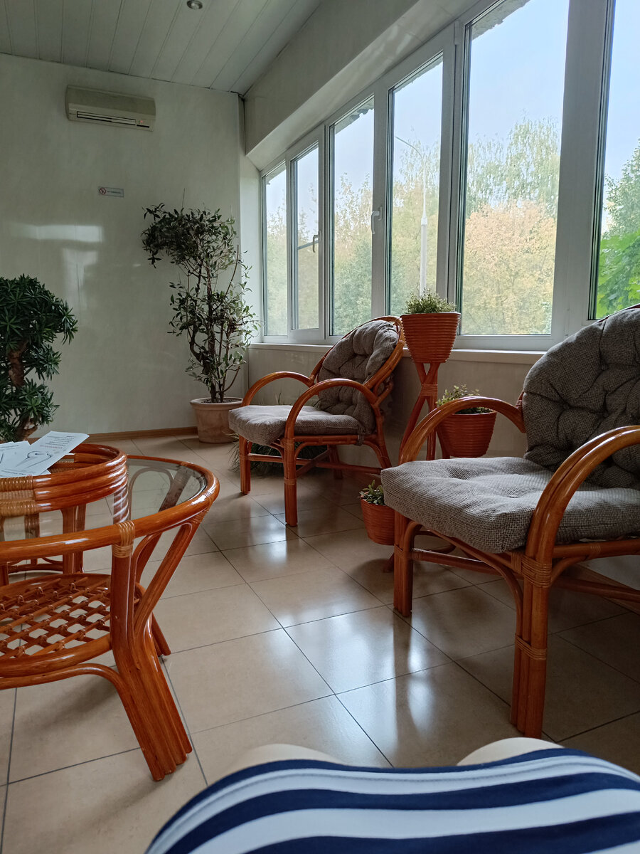 Балкон в отделении 