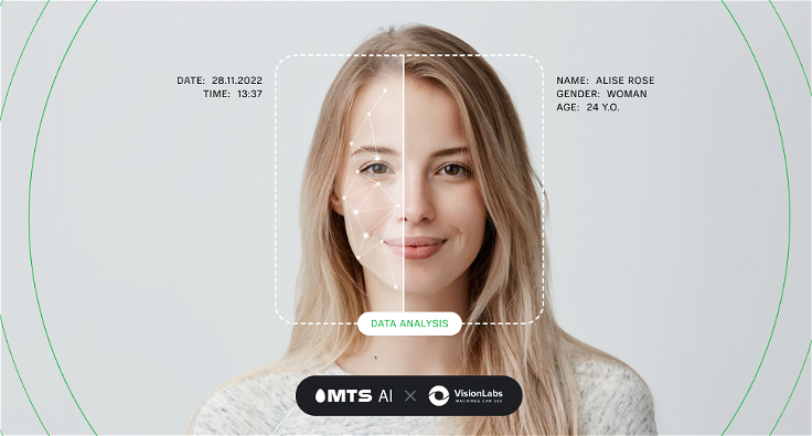 Распознавание лица Изображение МТС AI