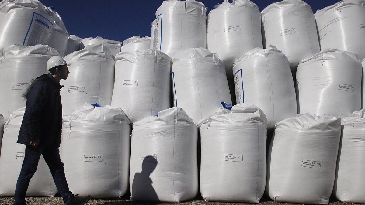    Мешки с удобрениями© РИА Новости . Денис Абрамов