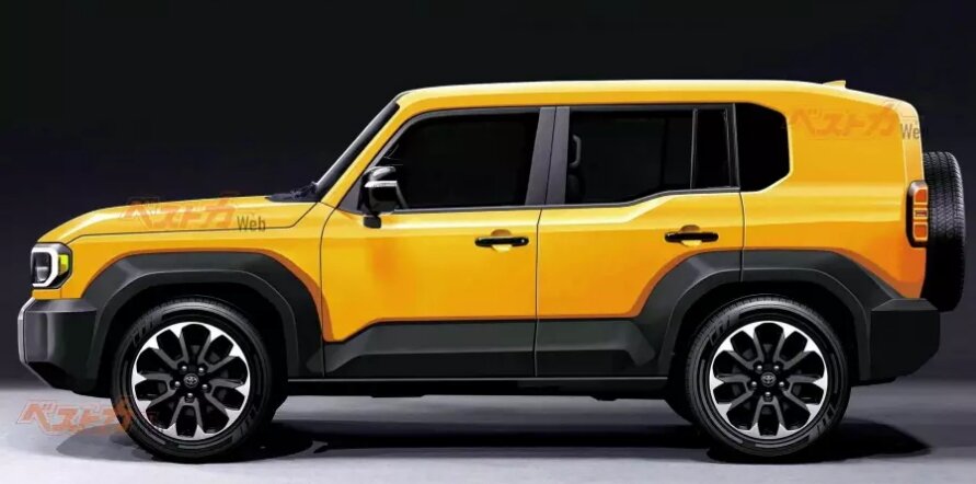 Toyota Land Hopper, неофициальный рендер Best Car Web