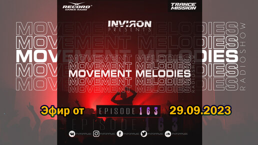 INVIRON - Movement Melodies 163 [Trancemission Radio] 29.09.2023