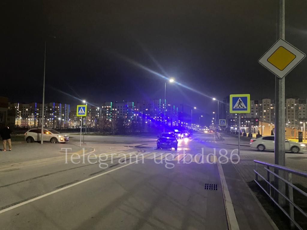    В ДТП в Ханты-Мансийске пострадали три человека