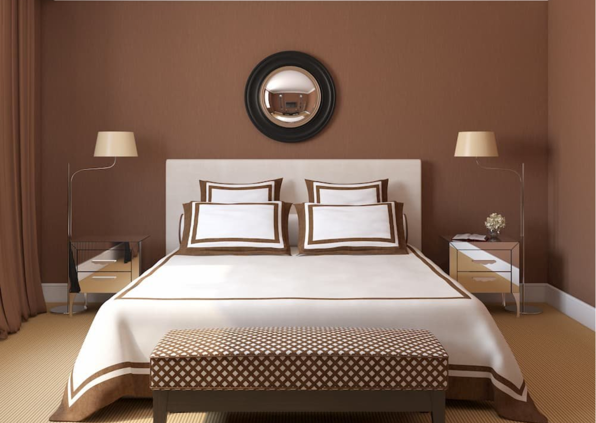 Beige brown. Спальня кофейного цвета. Спальня в бежево кофейных тонах. Коричневая спальня. Спальня в коричневом цвете.