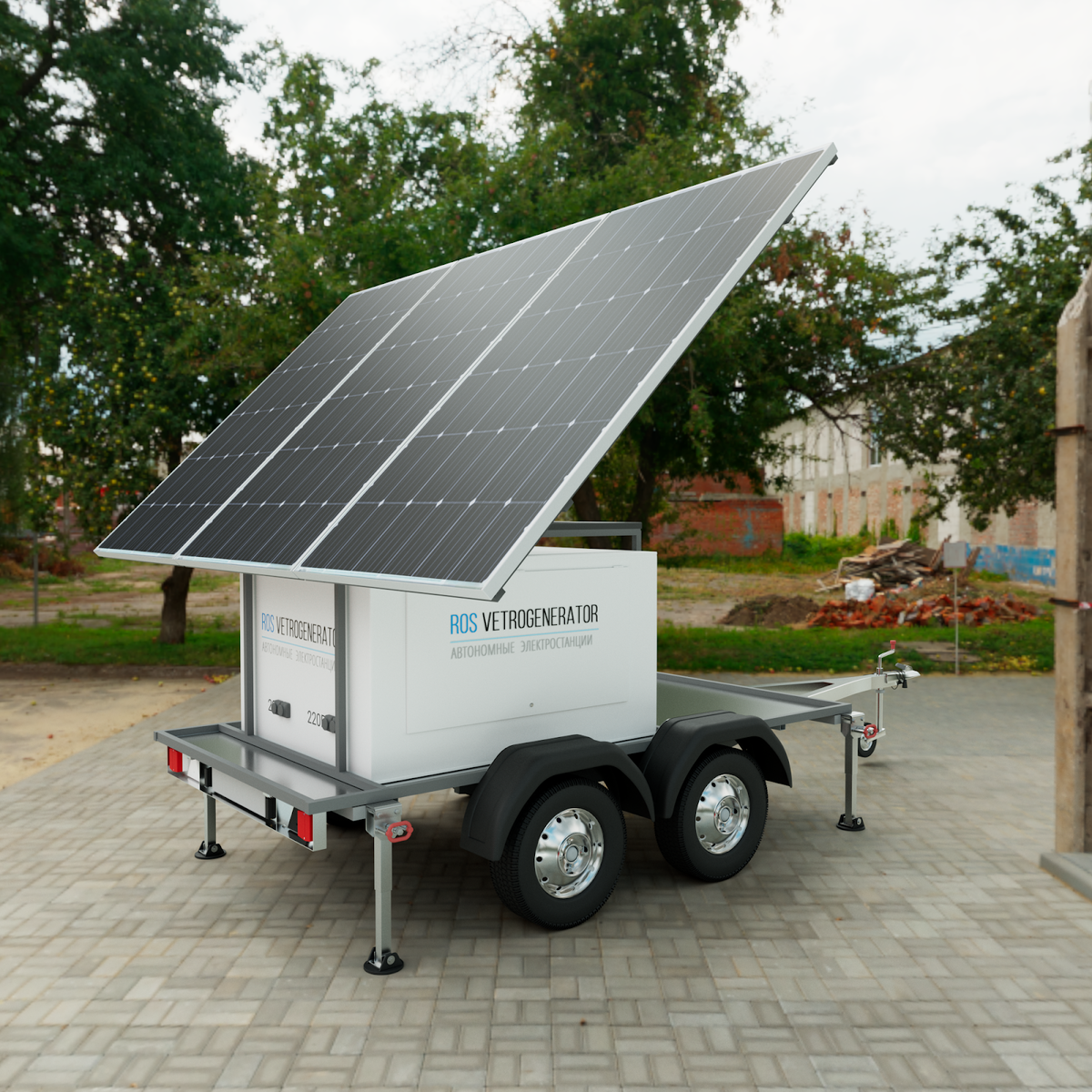 Фото Передвижная автономная станция ИСТОЧНИК СОЛ-220