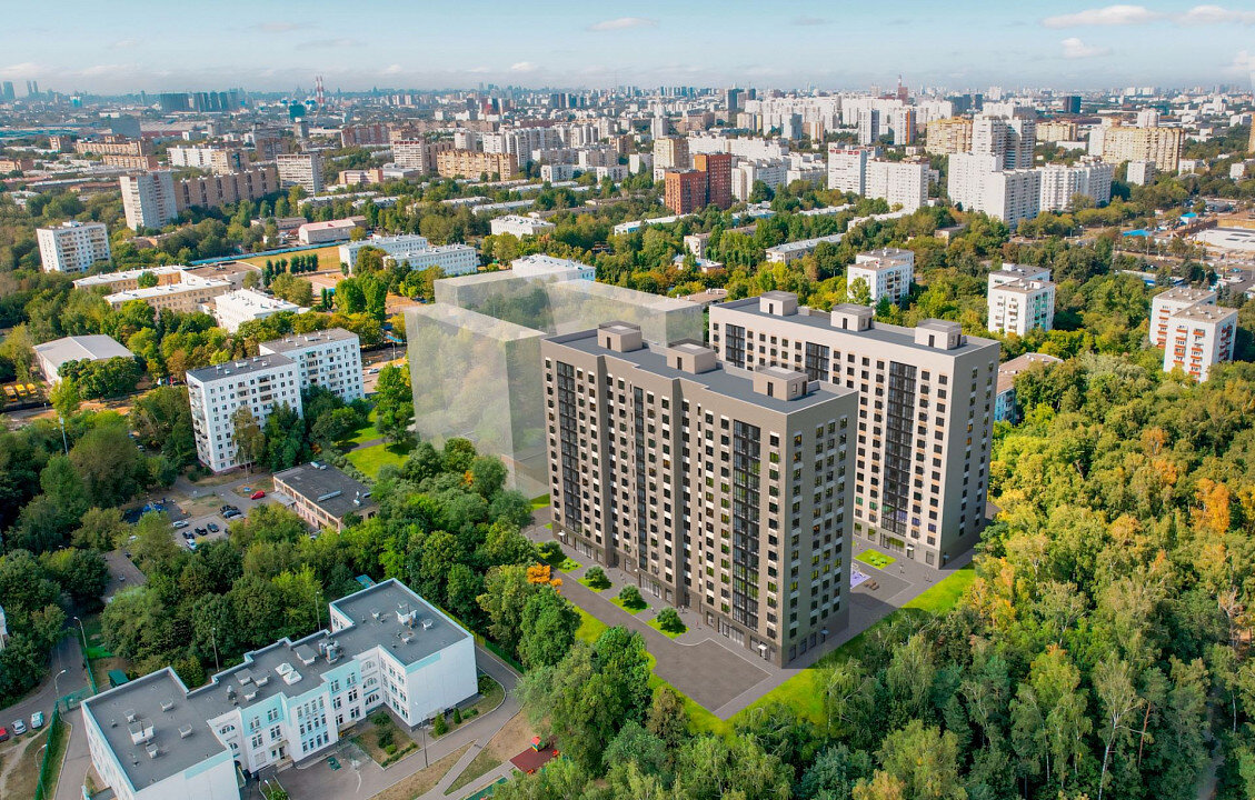 Реновация в Кузьминках. Строительство 5 домов на улице Маршала Чуйкова, 9. Фото автора