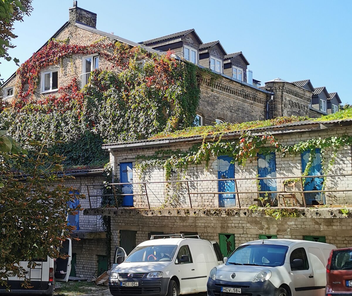 Двор в Ужуписе