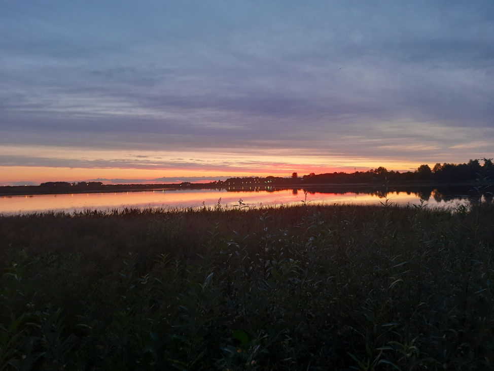 Закат в Вышнем Волочке 