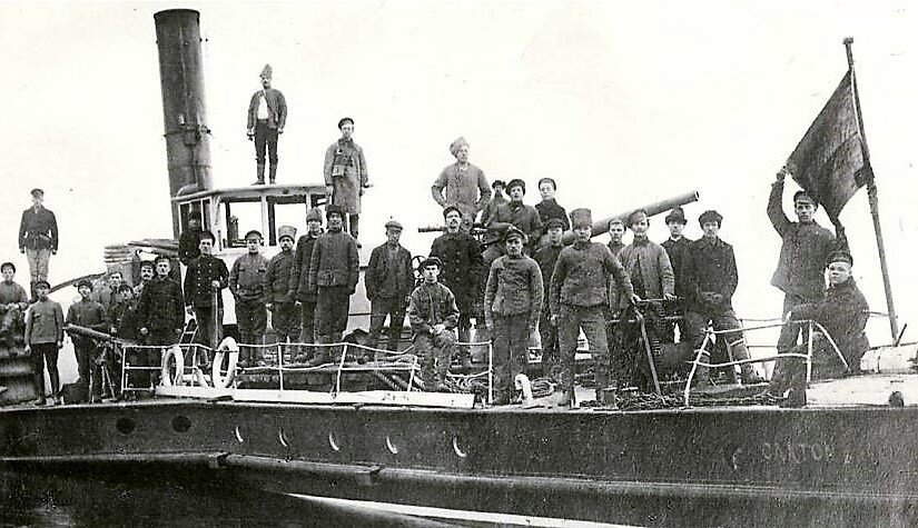 Матросы Волжской флотилии. Фото из открытых интернет источников