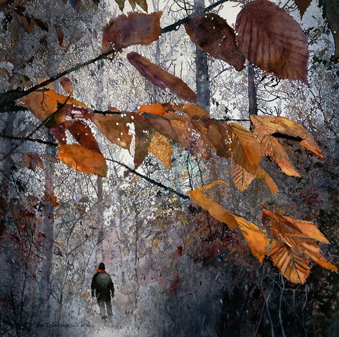 Осенняя серенада. 36 х 36 дюймов