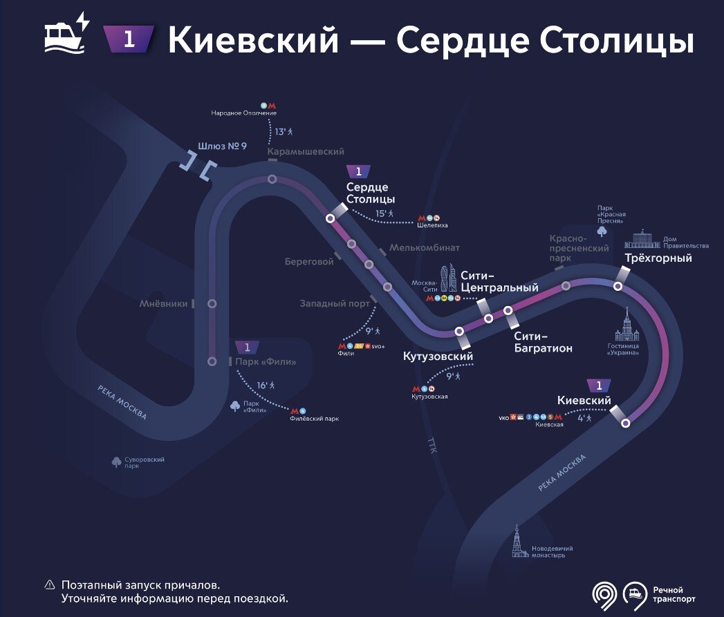 Спустя 32 года, в Москве снова запустили регулярный речной транспорт. И не просто теплоход или катер, а современное электросудно. Речной транспорт запускают поэтапно.-2