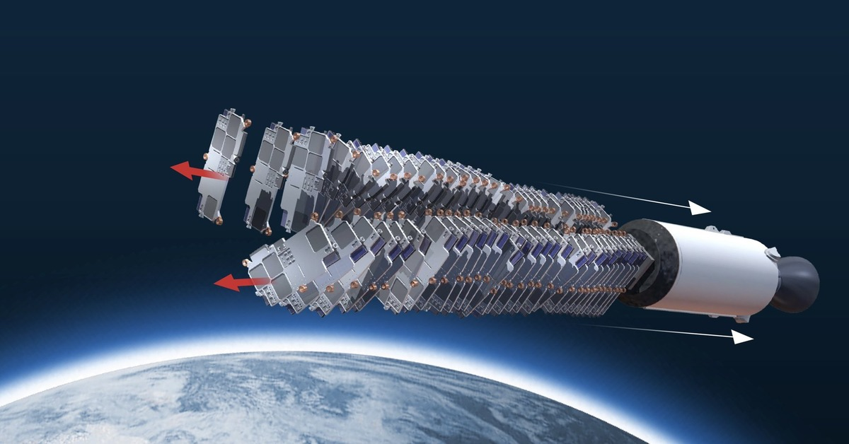 Старлинки - "пачками" на орбиту