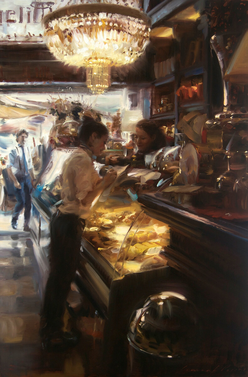 Иллюстрация: современный итальянский художник Симон Позини (Simon Pasini, р.1976)