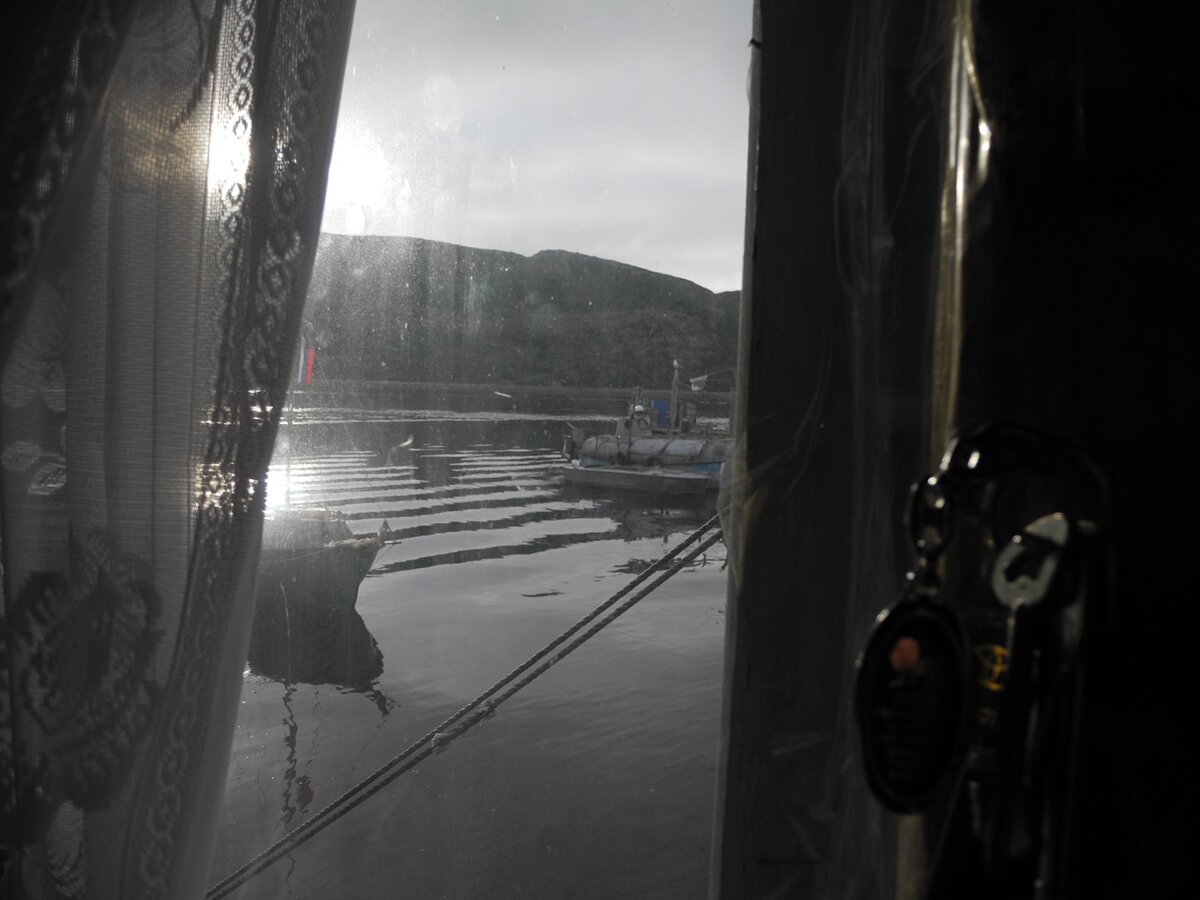 Териберка, в гостях у местного рыбака.