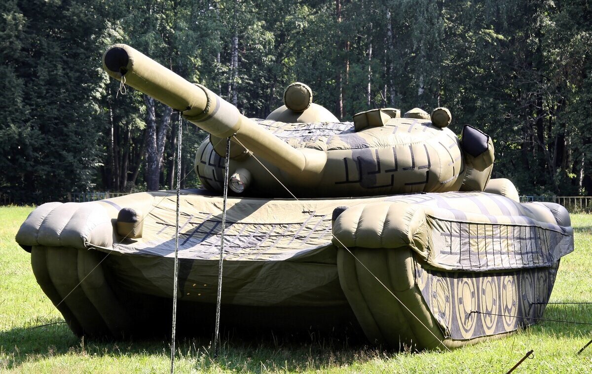 Надувная ложная цель Т-72