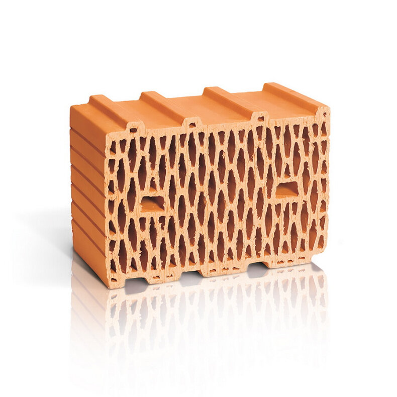 Камень рядовой поризованный 10,7NF. «ЛСР. Стеновые». 