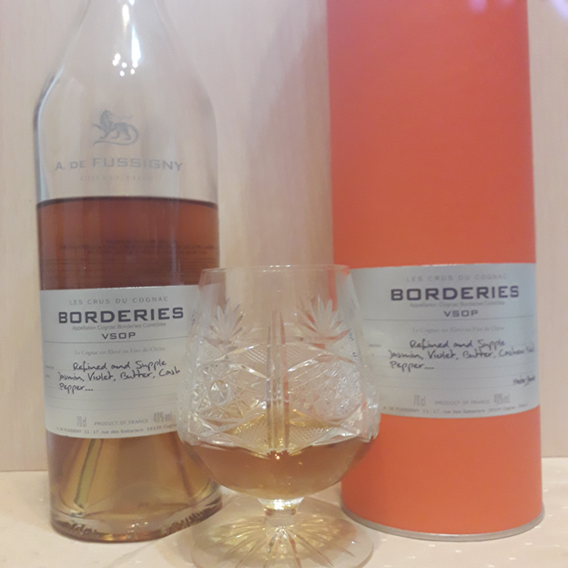 Дегустация коньяка A. de Fussigny Borderies VSOP. Фото из соло обзора