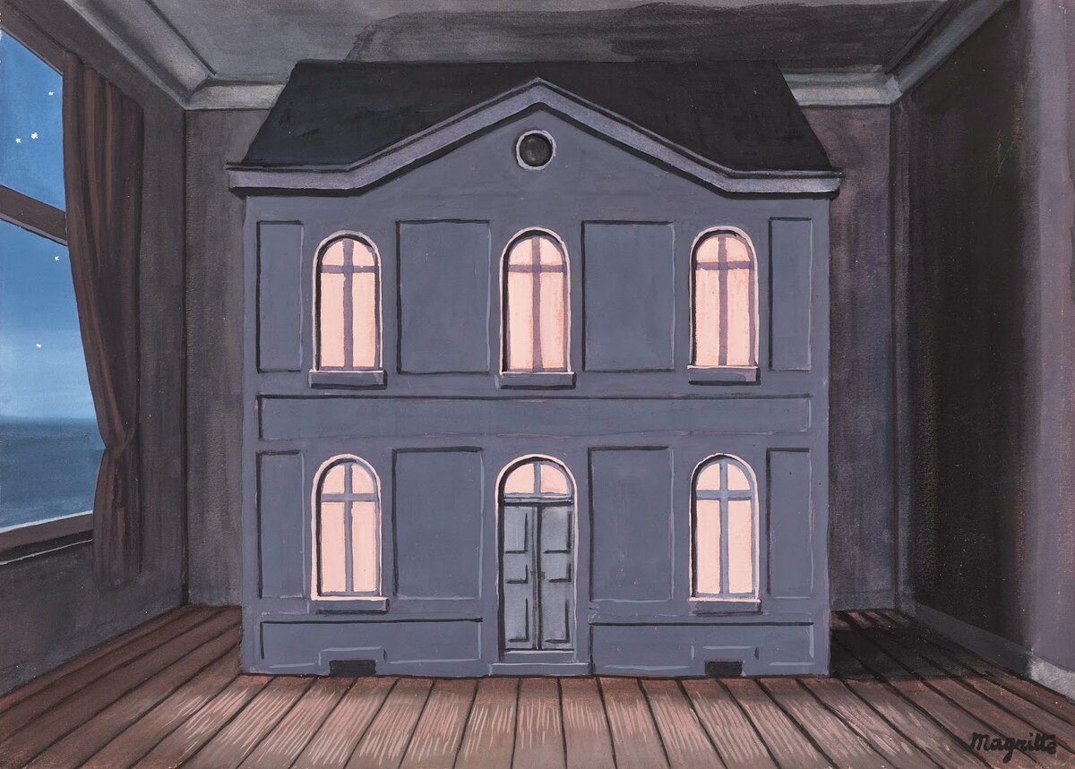 «Номер мадам Суджейм». – Рене Магритт, ок. 1960 г.