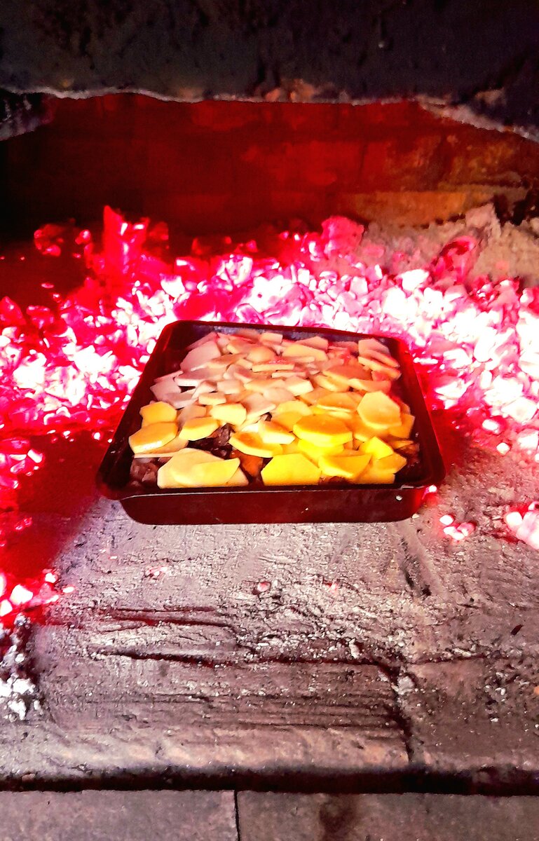 Ровно час и можно готовить...