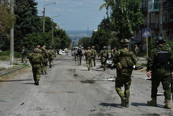    Бойцы специального полка полиции имени Героя России Ахмата-Хаджи Кадырова
