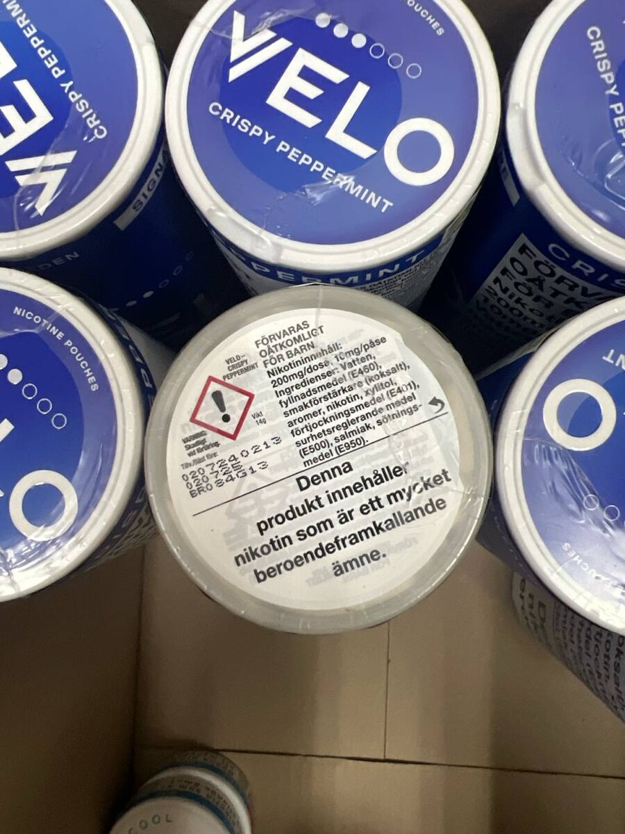 Velo Оригинал Crispy Peppermint (Швеция)