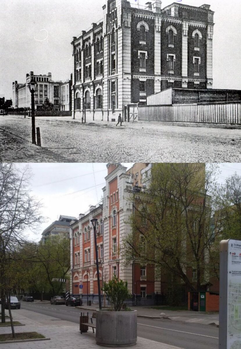 Обе фотографии сделаны с одной точки с разницей 112 лет