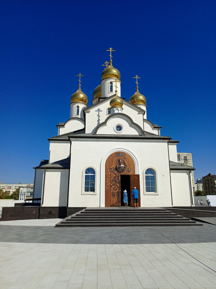 Крещенский парк в Анапе продолжают строить