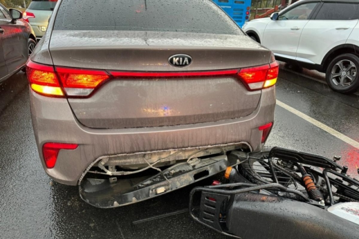    Рязанская полиция сообщила подробности ДТП с мотоциклистом- подростком