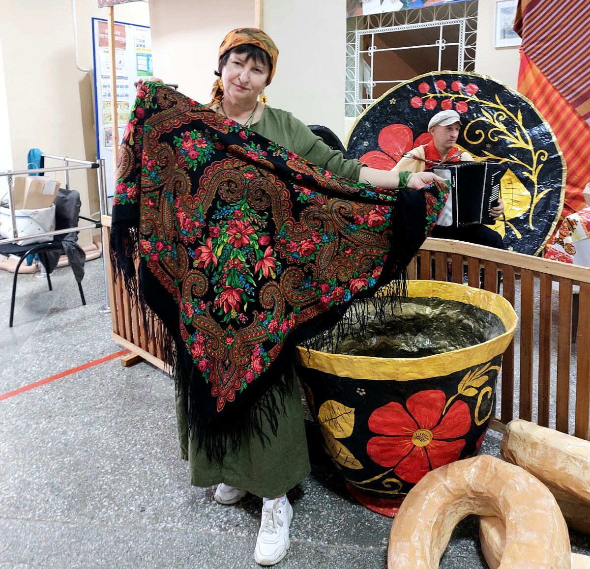 Фото автора На фестивале 