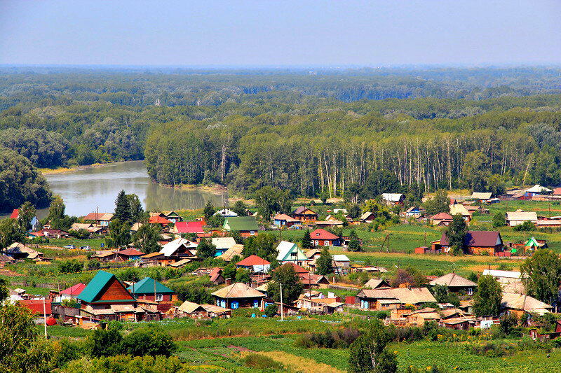 Деревни алтайского края фото