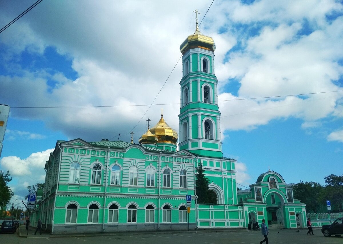 Храм Святой Троицы зимой Пермь