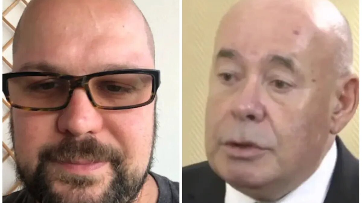 Александра Швыдкой и Михаил Швыдкой. Фото: t.me/shot_shot / кадр из видео