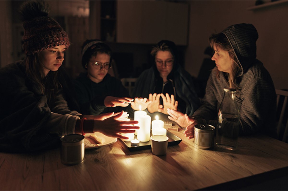    Зима близко.