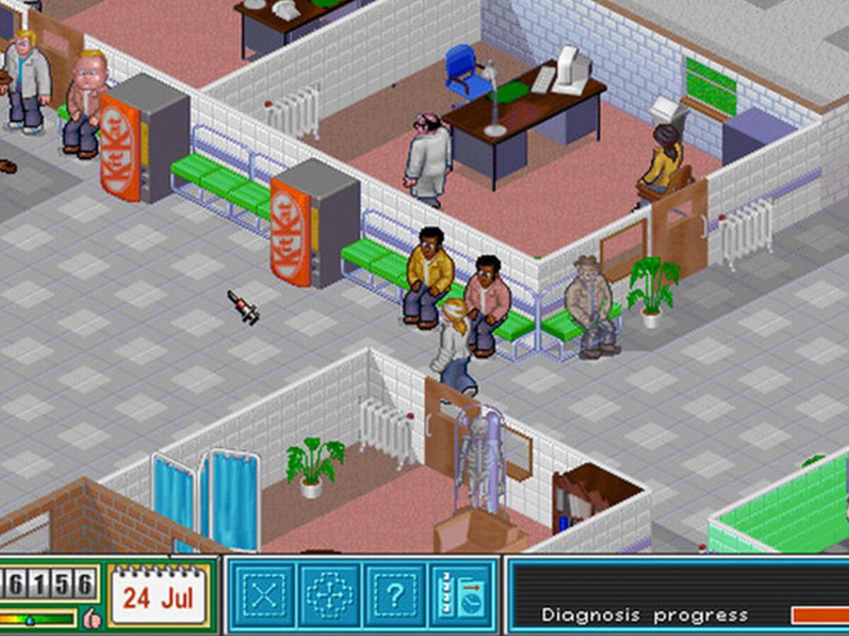 Theme Hospital. Старая добрая игра от EA. | Товарищ Gamer | Дзен