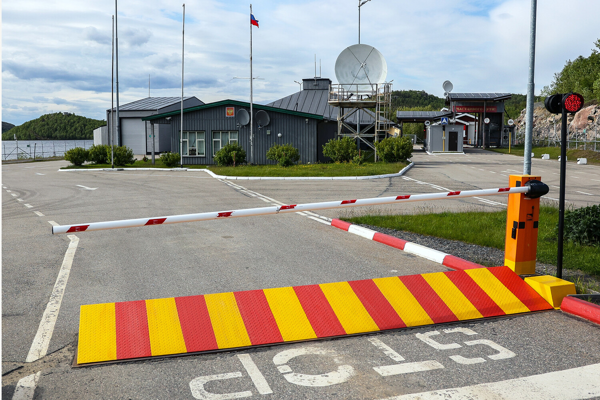 Пункт пропуска через государственную границу в сторону Норвегии «Борисоглебск» / Фото: Павел Львов/РИА Новости