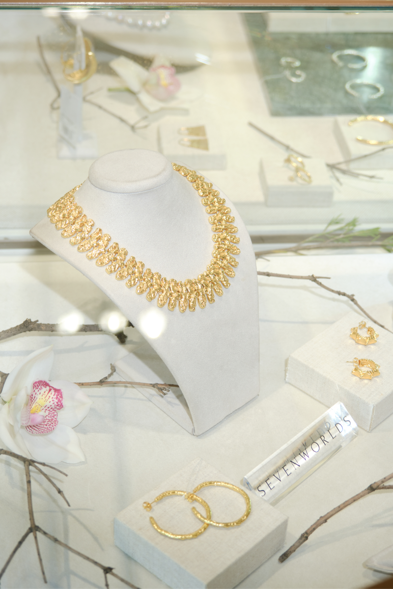    Елена Летучая и Елена Крыгина посетили презентацию ювелирного бренда Sevenworlds в ЦУМе (фото 2)