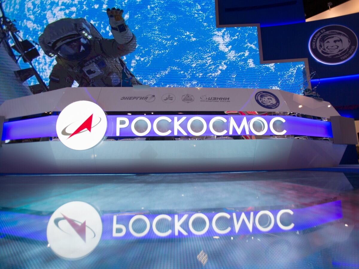    Логотип госкорпорации "Роскосмос"© РИА Новости / Игорь Руссак