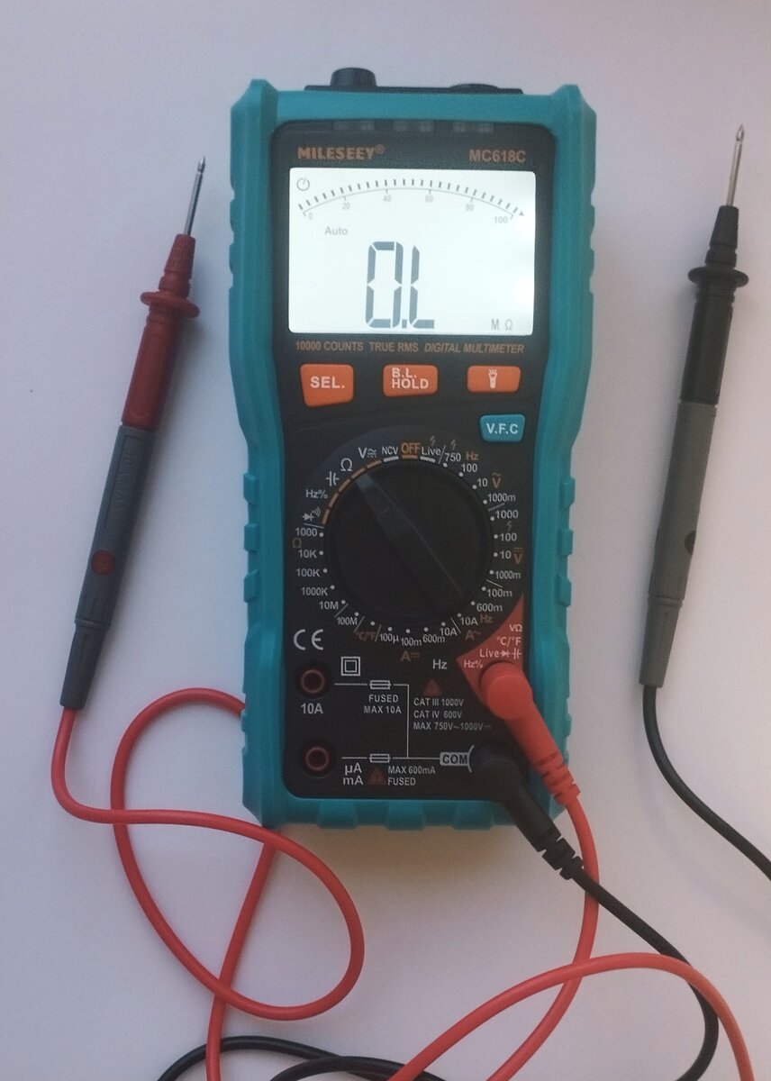 мультиметр Mileseey MC618С
