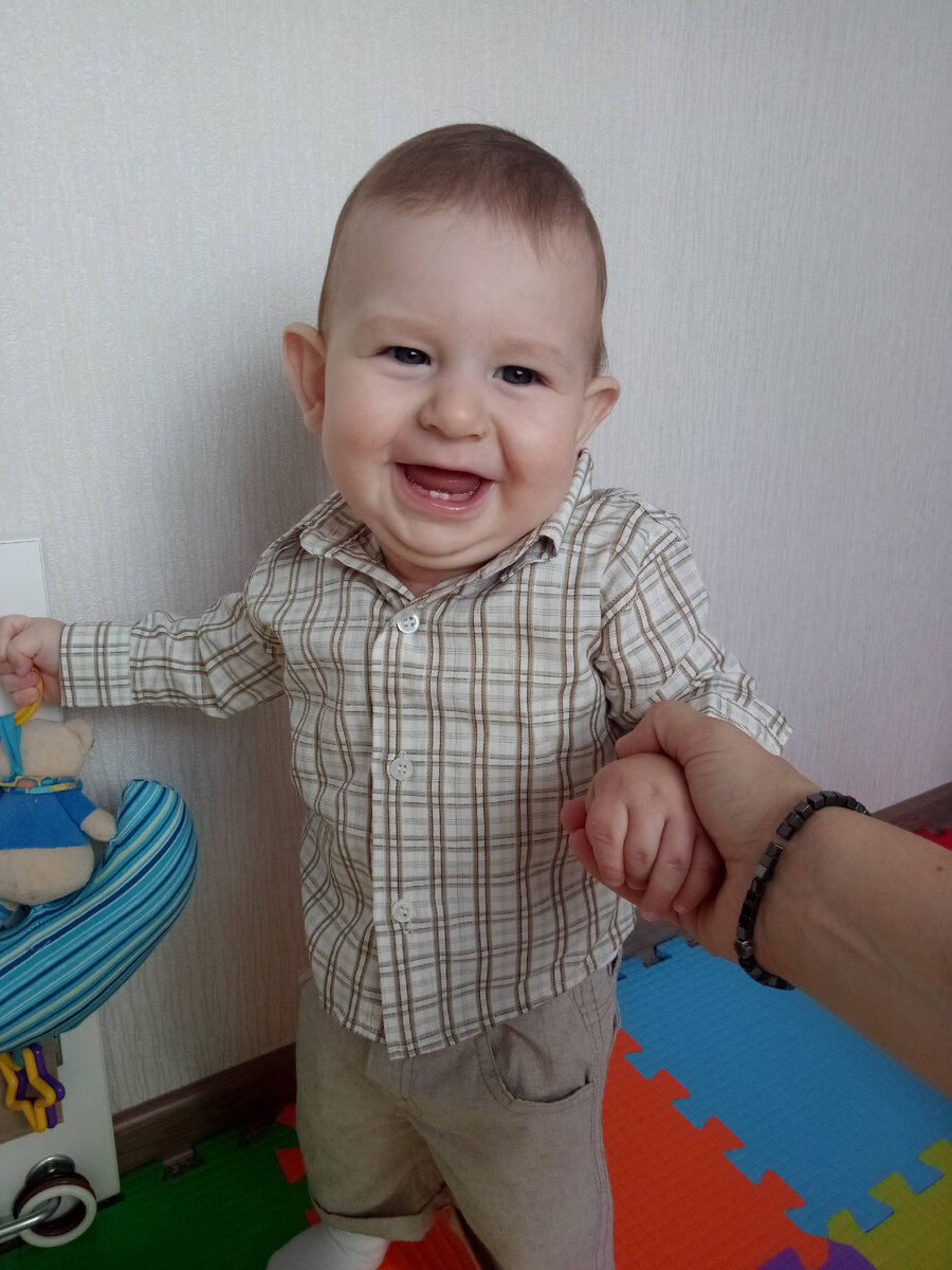 Наш малыш Ники