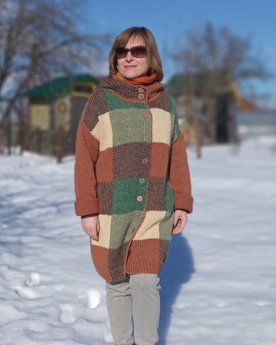 Фото автора. Рассказовская пряжа.