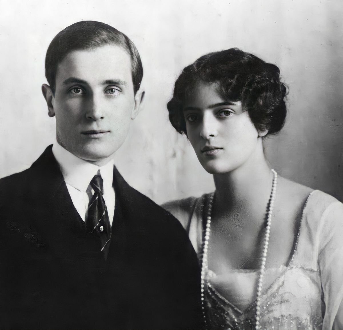 Феликс Юсупов и его жена Ирина Романова